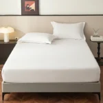 High Quality Fitted Sheet – Microfiber Soft Touch, Deep Pocket 25cm, Wrinkle Free Anti-Slip, Solid Color Twin/Full/Queen/King