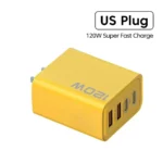 Total 120W USB C Fast Charger 4 Ports PD Quick Charging 3.0 Type C - Image 8