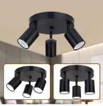 Ceiling Lamp LED Track Light for Bedroom Corridor Shop TOP Chandelier GU10 Bulb Replacement Lighting LED Spotlights Adjustable - Image 5