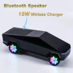2026 Cybertruck Car Model Wireless Bluetooth Speaker Stereo Sound Bass Woofer Hifi Music Active USB TF AUX Fm BT RGB Toy Gift - Image 3