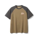 T-shirts Men Oversize Raglan Sleeve Athletic Sports Gym Workout Tops