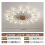 Modern LED Ceiling Lamp Living Room Dining Bedroom Ceiling Chandelier Lights Nordic Design Home Decor Indoor Lighting