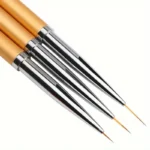 Nail art color drawing brush, nail glue extension brush eyeliner brush set, French stripe nail eyeliner brush, nail brush - Image 3