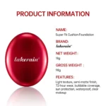Super Cushion Foundation Waterproof Long-lasting Brighten Foundation Cream Women Base Makeup Face Korean Cosmetics