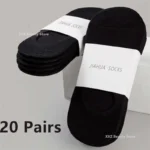 1/5/10/20 Pairs Summer Autumn Boat Socks For Men Women Non-slip Silicone Invisible Cotton Socks Male Ankle Sock Slippers - Image 14