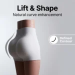Women Silicone Butt Enhancer Pants Crotchless Open Crotch Push Up Fake Butt Shaping Underwear Hip Pads Lifting Thickening Panty