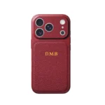 Personalise Gold Silver Initials Letter Leather Case For Iphone 15 14 13 17 pro max 14 16 Plus 17air Luxury Lens Protextion Case - Image 8
