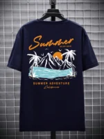 Summer Set Off Again Adventure California Mens T-Shirt Cotton