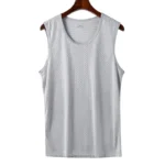 Men's Ice Silk Mesh Tank Tops Man Gym Stringer Transparent Bodybuilding Sleeveless Shirt Fitness Vest Male Muscle Singlets L-5XL - Image 10