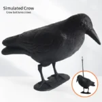 3D Animal Target Simulation Crow Bow and Arrow Hunting Training Decoy PE Scaring Birds Garden Decoration Archery Accessories