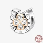 925 Sterling Silver Hamsa Hand Cross Dangle Charms Fit Original Bracelet Beads Faith Jewel plata de leyry DIY Easter Gift