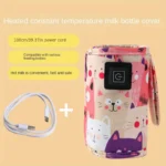 6000mAh Baby Bottle Warmer 6 Heat Level Multifunction Breast Milk Warmer Accurate Temperature Control Baby Bottle Heat - Image 12