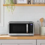 21 In. 1.1 Cu. Ft. 1000-Watt Countertop Microwave Oven in Fingerprint Resistant - Image 4
