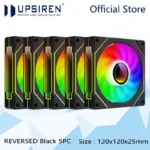 UPSIREN UF-1 PRISM 4 PRO Computer Chassis Fan 12cm ARGB 4 Pin PWM Quiet Cooling Fan 12V Large Air Volume 45.2CFM/600-1500RPM - Image 12