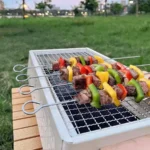 Multi-Function Stainless Steel Grilling Tools Set – Portable Camping BBQ Kit With Carry Case
