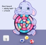 Child Montessori Toys for Kids 2 to 4 Years Old Cartoon Animal Dart Board Sticky Ball Family Interactive Educational Toys Baby - Image 10