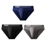 3 Pcs/Lot Men's Letter Briefs Underwear Comfortable Panties Shorts Sexy Gifts for Man Underpants - Image 11
