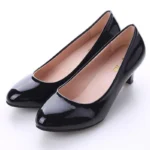 Shoes Ladies Pumps Medium Heel Nude Sexy High Heels Weeding Shoes Women Office Work White Pumps Party Shoes - Image 10
