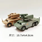 1/72 China HQ-7B Air Defense Missile System 4D Assembled Military Model Boy Educational Collection Toy - Image 3