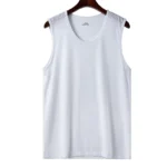 Men's Ice Silk Mesh Tank Tops Man Gym Stringer Transparent Bodybuilding Sleeveless Shirt Fitness Vest Male Muscle Singlets L-5XL - Image 8