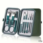 Professional 7-18 Piece Nail Care Kit Stainless Steel Manicure & Pedicure Set with Travel Case for On-the-Go Grooming - Image 8