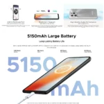 Global version DOOGEE N55 Smartphone 6.56 ” 90Hz Screen Telephone Portable 4GB+128GB Triple 13MP 5150mAh Android 14 Mobile Phone