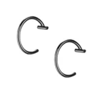2PCS Trendy 10mm Stainless Steel Punk Clip on Fake Piercing Nose Wrap Lip Rings Unisex Nose Ring Women Men Tusk Body Jewelry - Image 16