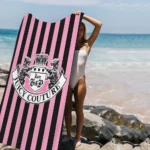 J-Juicy Logo C-CoutureS-S Beach Towel Colorful Bath Towels For Girl Microfiber Quick Dry Custom Sand Free Beach Yoga Gym Pool - Image 2