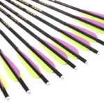 12 PCS Mixed Carbon Arrow Arrows 13 16 18 20 22 inches Spine400 For Hunting Shooting Archery Equipment for Adults Bow Arrows - Image 3