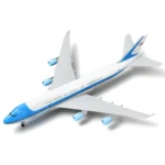 20CM scale aircraft	747 Air Force One toys boy Metal Diecast Airplane Model kit (with Stand) Aviation Hobbyist Collectible Gift - Image 3