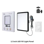 8/12 Inch LED Photography Video Panel Light Photo Studio Lighting Kit For Shoot Live Streaming Youbube With Tripod Stand - Image 15