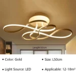 Modern Ceiling Lamp LED Chandelier for Living Dining Room Bedroom Aisle Balcony Home Decoration Indoor Lighting Fixture Luster - Image 12