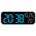 Digital Alarm Clock Temperature and Date Week Display Night Mode Table Clock Voice Control 12/24H Electronic LED Alarm Clocks - Image 7