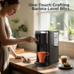 5-Cup/Single Serve Coffee Maker, Single Serve Coffee Maker K Cup 2 in 1 Coffee Machine with Ground Coffee & Pods Coffee, 6 to - Image 2