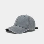 Sunscreen Water Washed MEN'S Baseball Cap with a Small Face, Retro Distressed and Versatile Trendy Duck Tongue Hat, MEN'S Big He - Image 8
