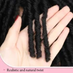Short Crochet Wigs Synthetic Clips in Hair Toupee Extensions Afro Synthetic Braided Half Wig Dreadlock Hairpieces For Men Women