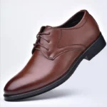 Men's Shoes Black Leather Formal Shoes for Men Oxfords Male Wedding Party Office Business Shoe Man zapatos de hombre Plus Size - Image 6