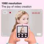 Instant Print Camera HD Digital Camera 2.4'' Instant Photo Printing Camera Portable Digital Camera for Girls Boys Birthday Gifts - Image 5
