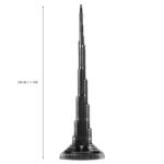 Alloy Tower Model Tower Model Burj Khalifa Tower Model Alloy Miniature Dubai Tower Model Arts Craft  Home Desktop Decor