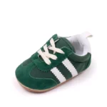 Baby Casual Sports Shoes for Spring Autumn High-Quality TPR Sole Anti-Slip Prewalker For 0-18M Girls And Boys BLS4034