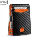 DIENQI Rfid Credit Card Holder Wallets Men Money Bag Purse Slim Thin Wallet for Men Small Short Purse Male Black Vallet Billfold - Image 8
