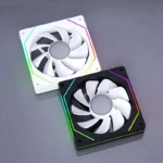 UPSIREN UF-1 PRISM 4 PRO Computer Chassis Fan 12cm ARGB 4 Pin PWM Quiet Cooling Fan 12V Large Air Volume 45.2CFM/600-1500RPM - Image 4