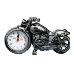 Motorcycle Shape Alarm Clock for Kids – Fun Bedside Wake Up Clock, Loud Ringing for Heavy Sleepers, Cool Desk Decor for Boys