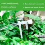 Garden Drip Irrigation Kit with Regulating valve Potted Plant Watering Device 4/7mmHose Watering Saving Micro Dripper Greenhouse - Image 5