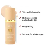 4-in-1 Foundation Liquid Makeup 4 In 1 Foundation Light Spectrum Sunscreen Serum Liquid Hydrating Full Coverage Concealer SPF 50