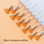 10/20/50pcs Fan Shape Foundation Makeup Brushes Multifunctional Facial Mask Brush Essential Oil Women Beauty Makeup Tools Brush - Image 21