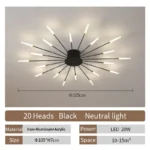 Modern LED Ceiling Lamp Living Room Dining Bedroom Ceiling Chandelier Lights Nordic Design Home Decor Indoor Lighting