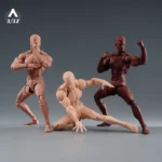 Wind Toys 1/12 Scale Male Super Flexible Joint Body 16cm Male Soldier White Yellow Black Articulated Action Figure Doll Model - Image 2