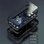 360 Full Body Front+Back Clear Case For iPhone 16 15 14 13 11 12 Pro Max XS X XR 7 8 Plus SE 2022 Silicone  Shockproof Cover - Image 5
