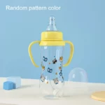 PP Baby Bottle for Toddlers, Designed for Water And Formula with a Handle for Baby Infants Newborn - Image 4